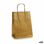 Pincello Busta di Carta Pincello 18241-ORO Dorato 18 x 8 x 32 cm (25 Unità)