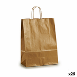 Pincello Busta di Carta Pincello 32411-ORO Dorato 32 X 12 X 50 cm (25 Unità)