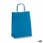 Pincello Busta di Carta Pincello 18242 Azzurro 18 x 8 x 31 cm (25 Unità)