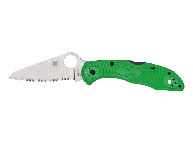 Spyderco Spyderco SALT 2 FRN GREEN SERRATED C88FSGR2