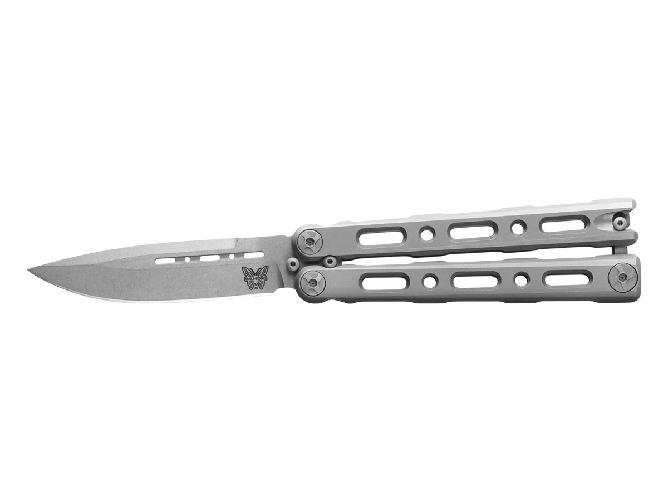 BENCHMADE Benchmade BALI-SONG LARO 82 GRAY TITANIUM