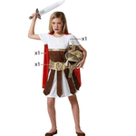BigBuy Carnival Costume per Bambini Gladiatore Bambina