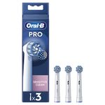 Braun Oral-B Testine Di Ricambio Pro Sensitive Clean, 3 Testine