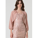FRACOMINA BOLERO COPRISPALLE DONNA FRACOMINA FQ25SJ1002W41201 ROSA ORIGINALE PE 2025
