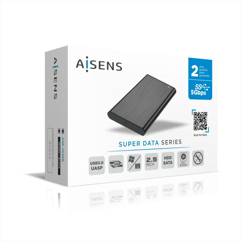 AISENS-ASE-2525B-contenitore-di-unita-di-archiviazione-Box-esterno-SSD-Nero-2.5-