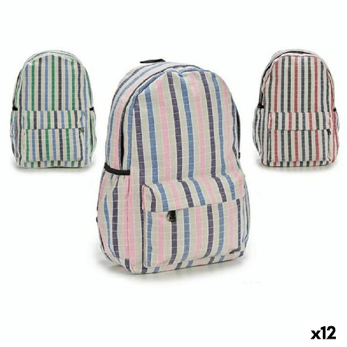 Pincello Zaino Scuola Pincello AR1903643 Multicolore 13 x 45 x 31 cm Righe (12 Unità)