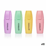 Pincello Set di Evidenziatori Pincello 496 Giallo Multicolore Rosa (12 Unità)