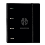 The Mandalorian Raccoglitore ad anelli The Mandalorian Nero (27 x 32 x 3.5 cm)