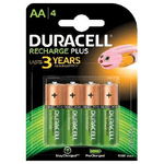 Duracell 4 LR06 1300mAh Batteria ricaricabile Nichel-Metallo Idruro (NiMH)