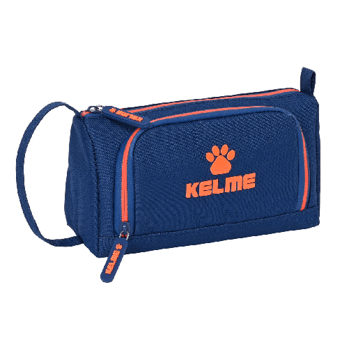Kelme  Astuccio per la Scuola con Accessori Kelme Navy blue Arancio Blu Marino 20 x 11 x 8.5 cm (32 Pezzi)