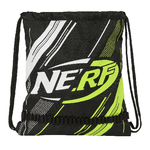 Nerf Zainetto con Cordini Nerf Get ready Nero 35 x 40 x 1 cm