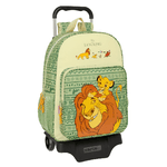 Mufasa Trolley per la Scuola Mufasa Verde Beige 33 x 42 x 14 cm