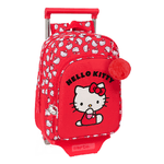 Hello Kitty Trolley per la Scuola Hello Kitty Iconic Bianco Rosso 26 x 11 x 67 cm 26 x 34 x 11 cm