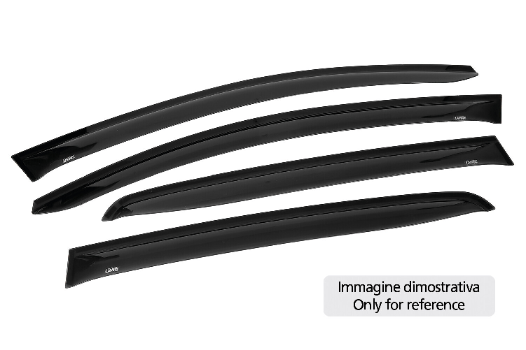Lampa Air-Plus, deflettori aria adesivi ant+post - compatibile per Hyundai i20 5p (02/09&gt;10/14)