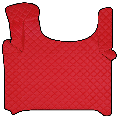 Lampa Tappeto centrale in Skeentex - Rosso - compatibile per Man TGX (07/20&gt;)