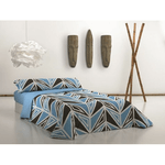 Hosteline Set di copripiumino Hosteline INCA Azzurro Osimano 260 x 240 cm 4 Pezzi