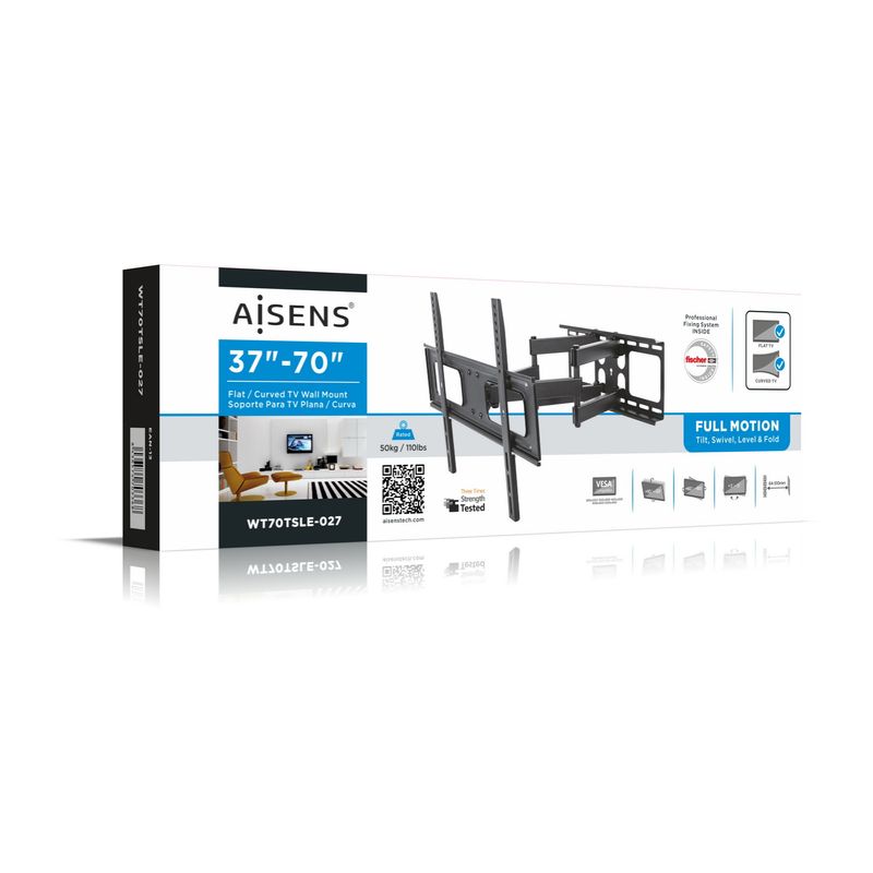 AISENS-WT70TSLE-027-Supporto-TV-a-parete-1778-cm--70---Nero