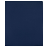 VidaXL Lenzuolo con Angoli Jersey Blu Marino 180x200 cm Cotone