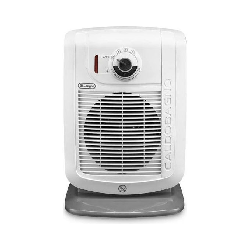 Delonghi De’Longhi Caldobagno HBC 3030 Bianco 2000 W Riscaldatore ambiente elettrico con