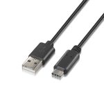 AISENS A107-0050 cavo USB 0,5 m USB 2.0 USB A USB C Nero