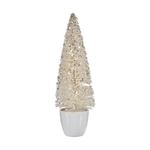 Krist+ Albero di Natale Medio 10 x 33 x 10 cm Bianco Plastica