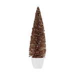 Krist+ Albero di Natale Grande 10 x 38 x 10 cm Dorato Bronce Plastica