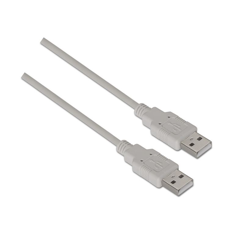 AISENS-A101-0022-cavo-USB-2-m-USB-2.0-USB-A-Beige