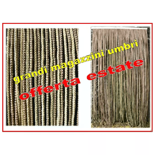 Reds Tenda Cordonetto String Marrone 100x220cm F 104