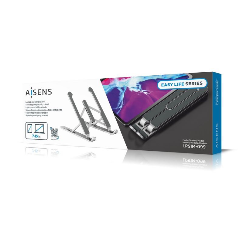 AISENS-LPS1M-099-supporto-per-notebook-Supporto-per-computer-portatile-Argento-381-cm--15--