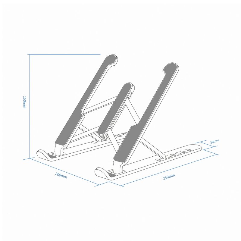 AISENS-LPS1M-099-supporto-per-notebook-Supporto-per-computer-portatile-Argento-381-cm--15--