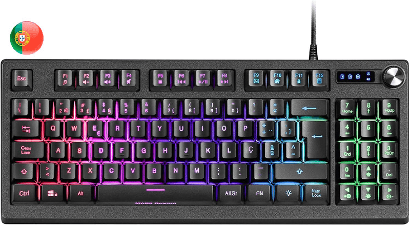 Mars-Gaming-Teclado-MKREVO-TKL-con-Pad-Numerico---Tecnologia-H-Mech---Iluminacion-RGB-12-Modos---Rueda-de-Control-Dual--