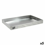 VR Stampo Rettangolare VR Argentato Alluminio 34 x 22,5 x 3,5 cm (5 Unità)