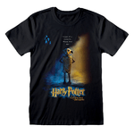 Harry Potter Maglia a Maniche Corte Harry Potter Dobby Poster Nero Unisex