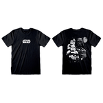 Star Wars Maglia a Maniche Corte Star Wars Collage Nero Unisex