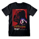 Star Wars Maglia a Maniche Corte Star Wars Vader Poster Nero Unisex