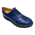 CHURCH&apos;S SCARPE DERBY UOMO CHURCHS CHURCH S NABURN 6198 PELLE BLU ORIGINALE AI