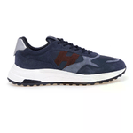 HOGAN SCARPE SNEAKERS UOMO HOGAN HYPERLIGHT HXM5630ER90S9D914K PELLE BLU ORIGINALE PE