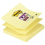 3M-Z-Notes-pouch-autoadesiva-Quadrato-Giallo-90-fogli-Autoadesivo