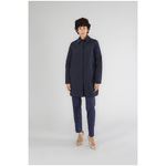 CAF&egrave;NOIR CAPPOTTO SPOLVERINO TRENCH DONNA CAFE NOIR C7JI0088 BLU ORIGINALE PE 2025