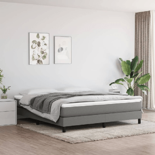 VidaXL Materasso a Molle Insacchettate Grigio Scuro 160x200x20 cm