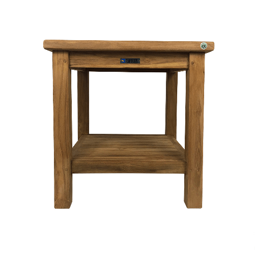 Tempo Style - Tavolo Quadrato 50×50 cm da Giardino in Teak Sal