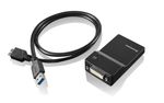 Lenovo-USB-3.0---DVI-VGA-adattatore-grafico-USB-2048-x-1152-Pixel-Nero