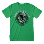 Star Wars Maglia a Maniche Corte Star Wars Yoda Think Green Verde Unisex