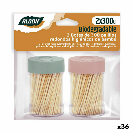 Algon Stuzzicadenti Algon Set 600 Pezzi (36 Unità)