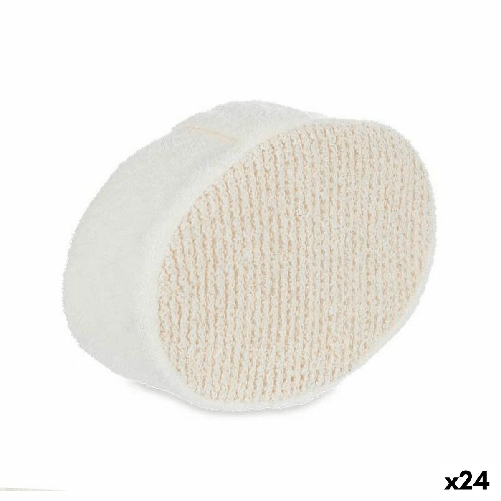 Berilo Spugna per il Corpo Berilo B7081-8 Bianco Beige 15 x 5 x 10 cm (24 Unità)