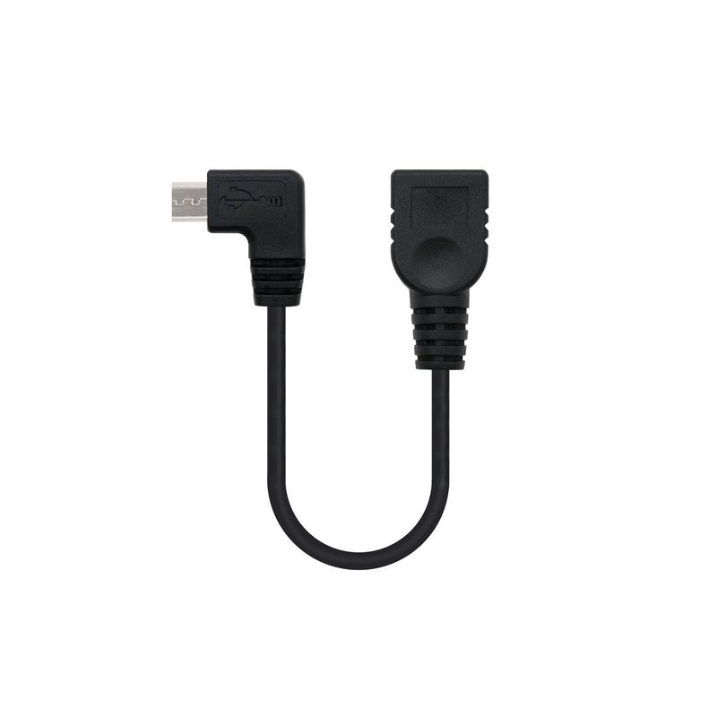 Nanocable-10.01.3600-cavo-USB-015-m-USB-2.0-Micro-USB-B-USB-A-Nero