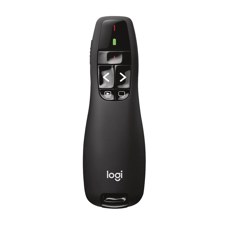 Logitech-R400-puntatore-wireless-RF-Nero