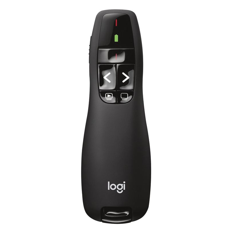 Logitech-R400-puntatore-wireless-RF-Nero