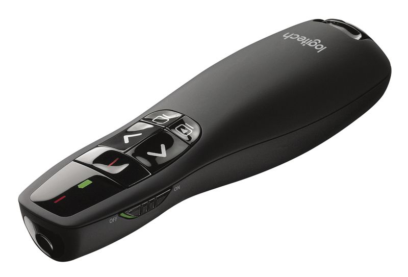 Logitech-R400-puntatore-wireless-RF-Nero