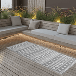 VidaXL Tappeto da Esterni Grigio 80x150 cm in PP